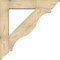 Ekena Millwork Funston Traditional Rough Sawn Bracket w/ Offset Brace, Douglas Fir, 8"W x 42"D x 42"H BKT0806X42X42FST01RDF - alternate 4